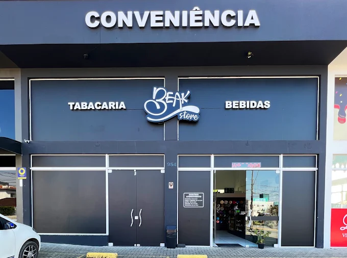 Fachada da Beak Store em Joinville